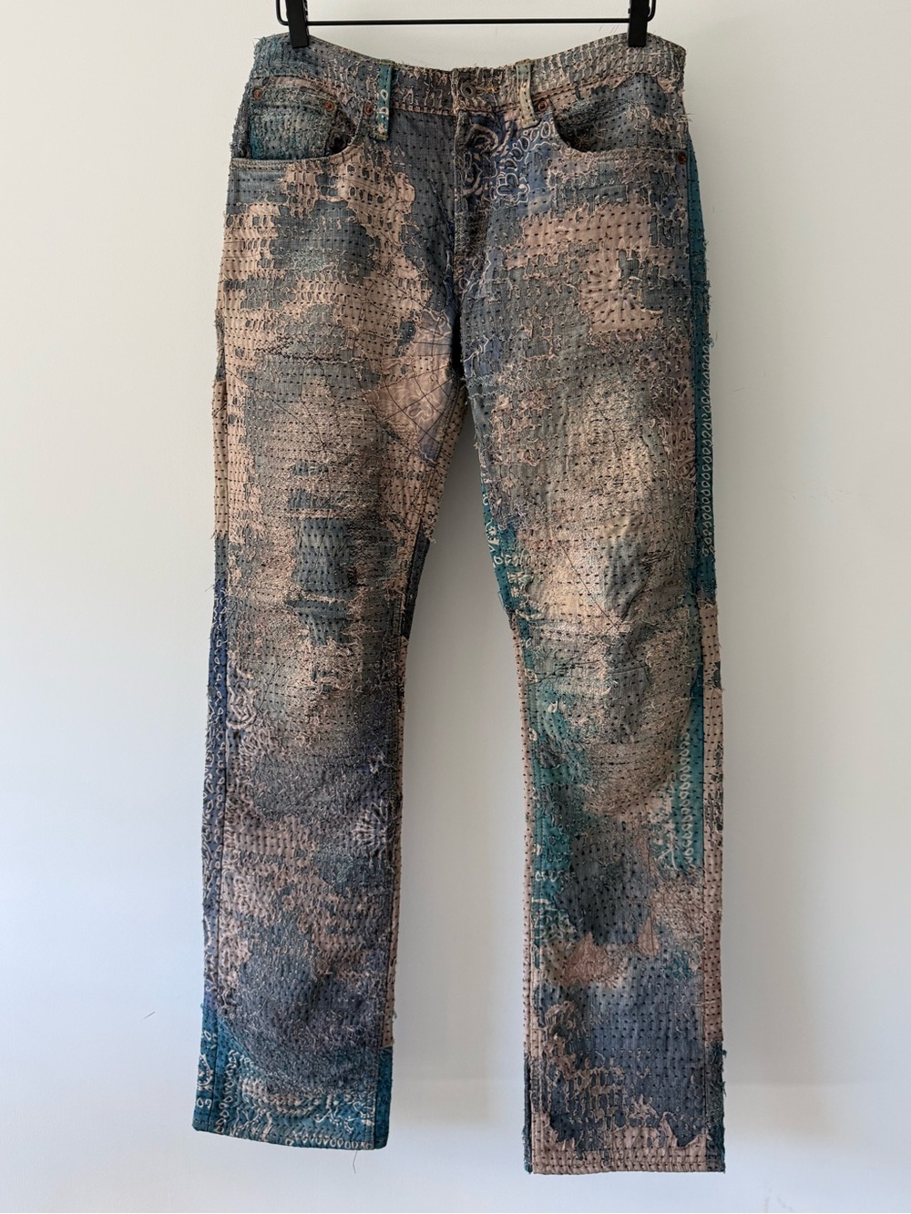 Proleta Re Art x Levi’s Early 1 of 1 Handmade Sashiko boro jeans